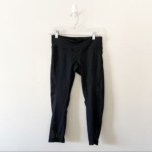 Vimmia Black Leggings Mesh Accents